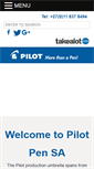 Mobile Screenshot of pilotpensa.co.za